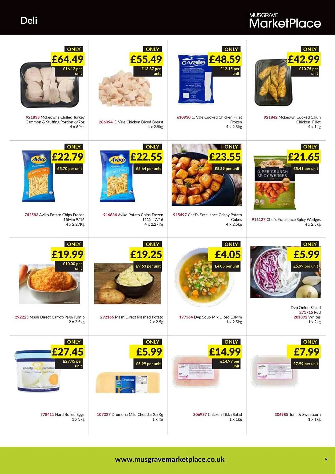 Musgrave MarketPlace leaflet from 16 February to 8 March 2026 - Catalogue Page 9