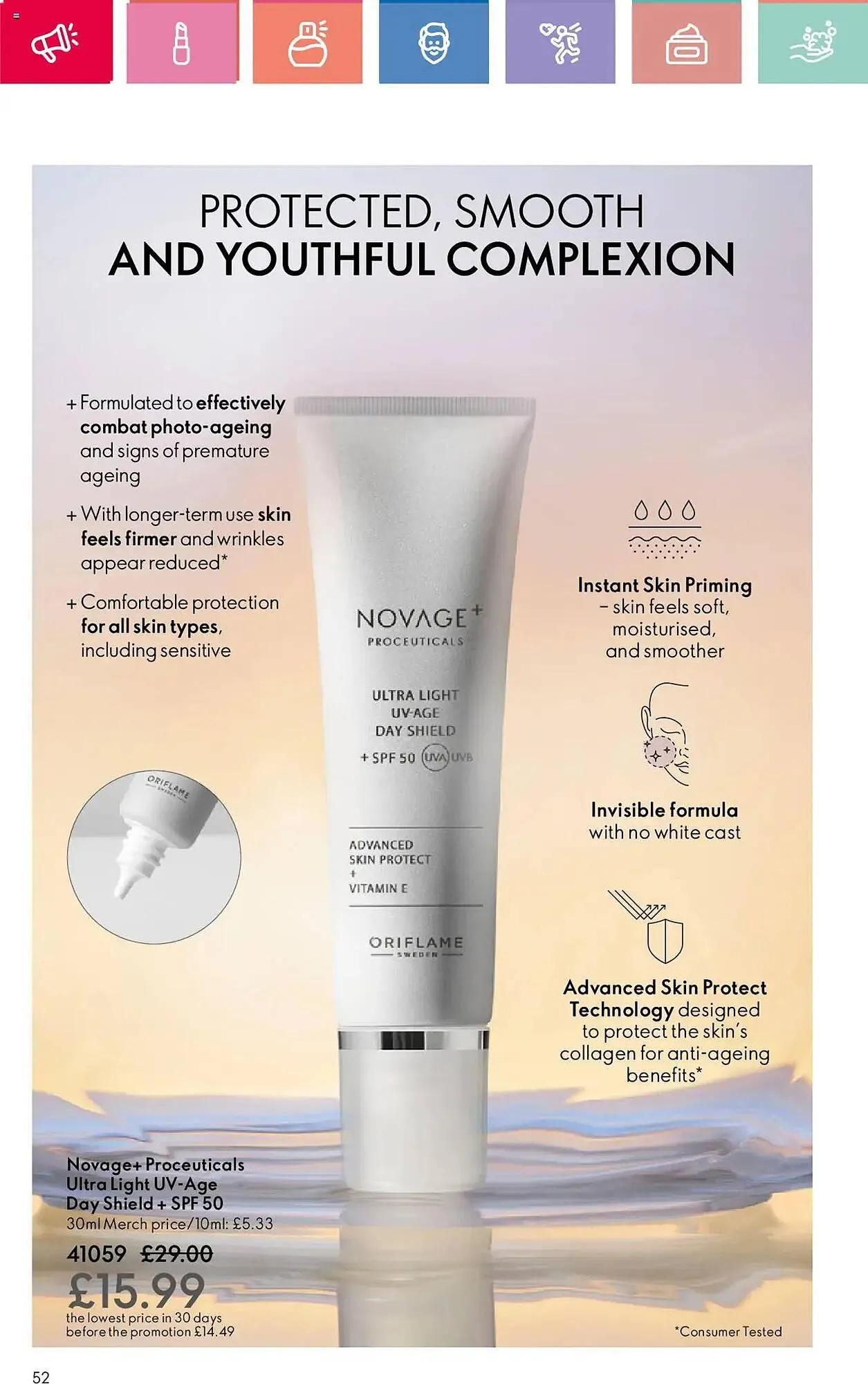 Oriflame leaflet from 3 January to 22 January 2025 - Catalogue Page 52