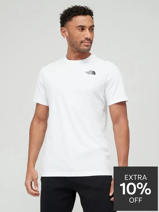 Men's S/S Redbox Tee - White