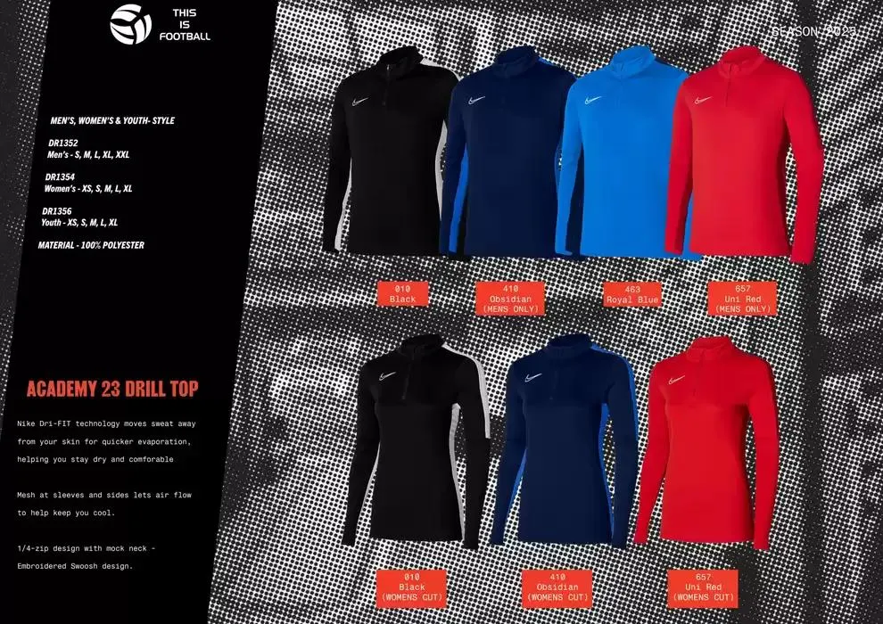 Nike Teamwear 2025 Catalogue from 24 January to 31 December 2025 - Catalogue Page 14
