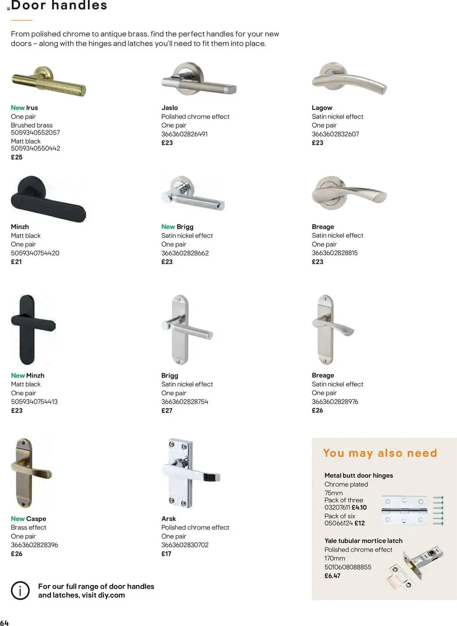 B&Q leaflet from 23 May to 1 November 2025 - Catalogue Page 64