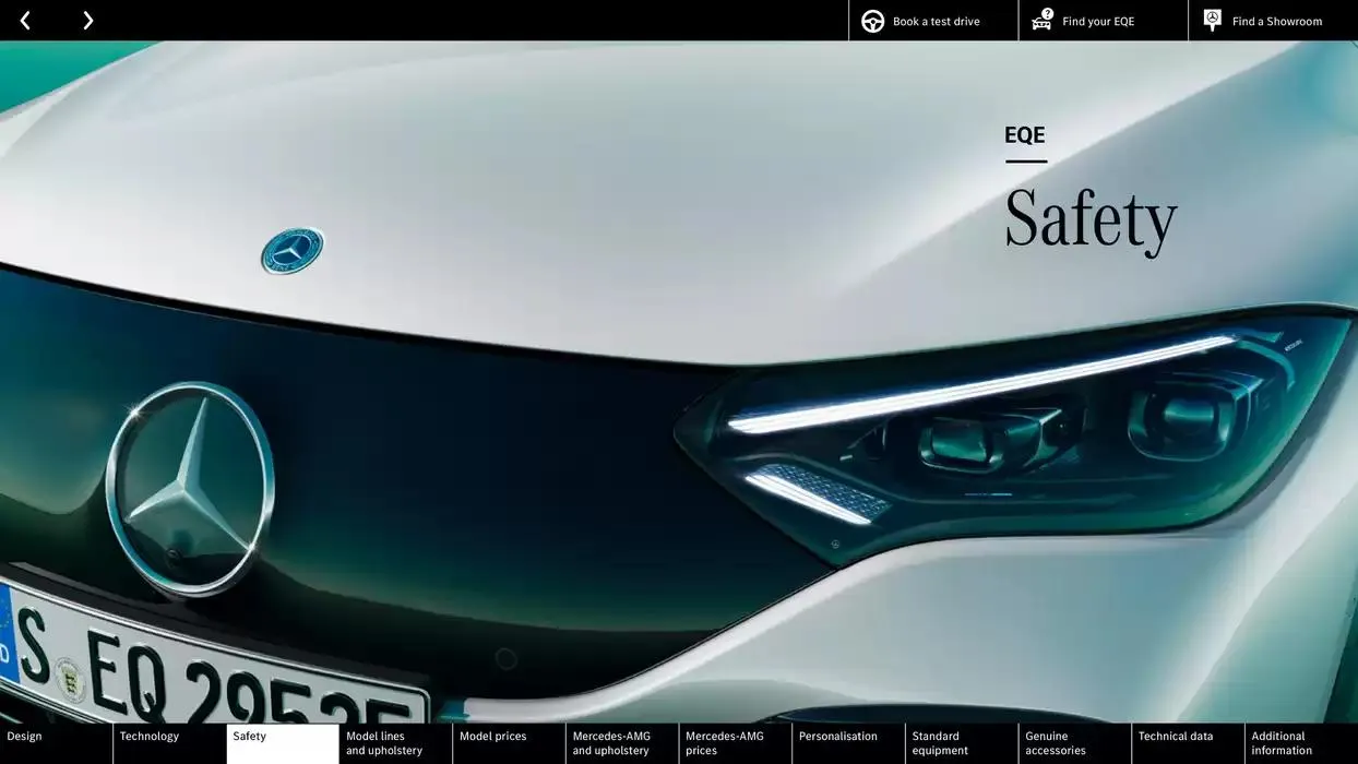 Mercedes Benz EQE Saloon from 24 October to 24 October 2025 - Catalogue Page 18