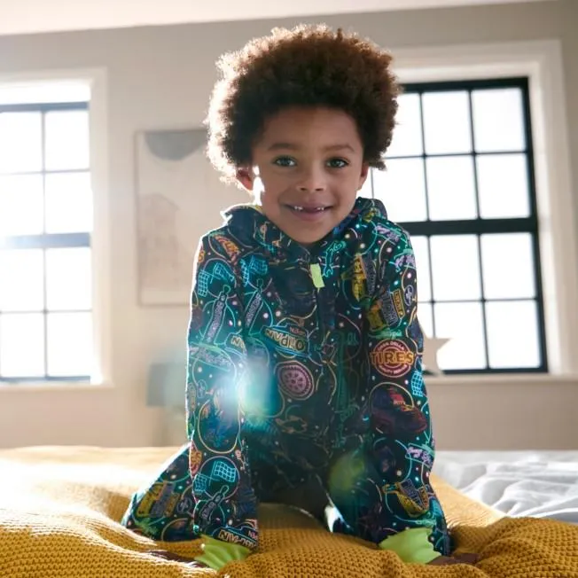 Disney Pixar Cars Neon Lights All-in-One Sleepsuit For Kids