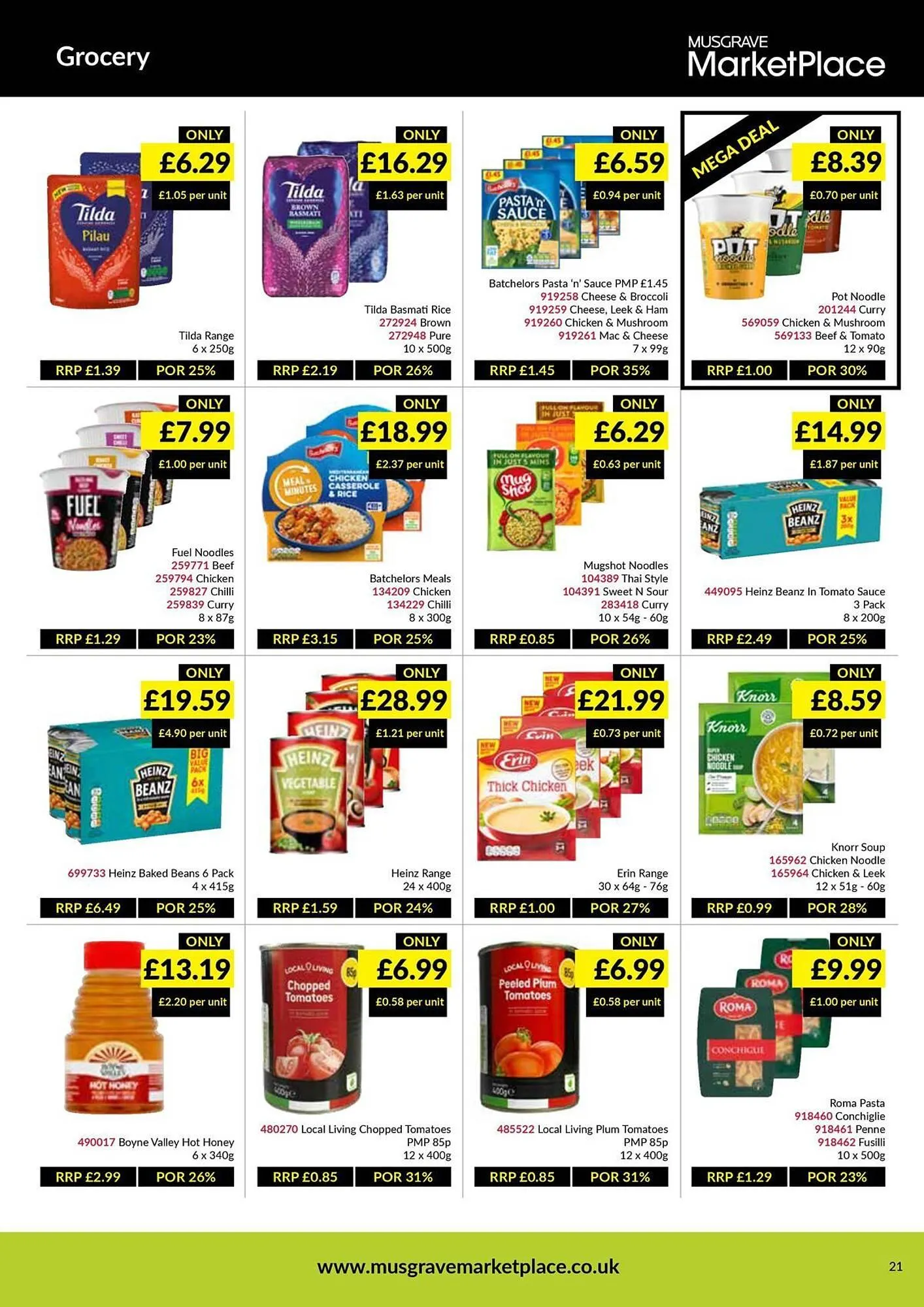 Musgrave MarketPlace leaflet from 26 January to 15 February 2026 - Catalogue Page 21