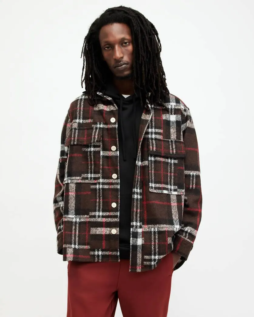 Redwood Checked Oversized Shirt