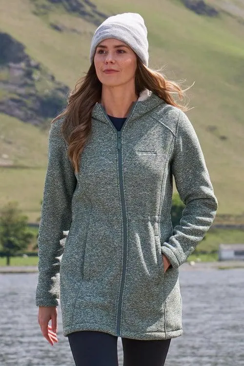 Mallaig Womens Longline Fleece Jacket