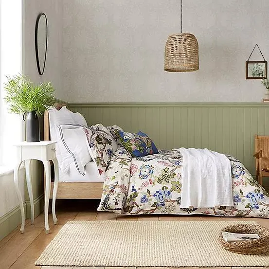 Sanderson Fusang Tree Cotton Sateen 200 Thread Count Bedlinen