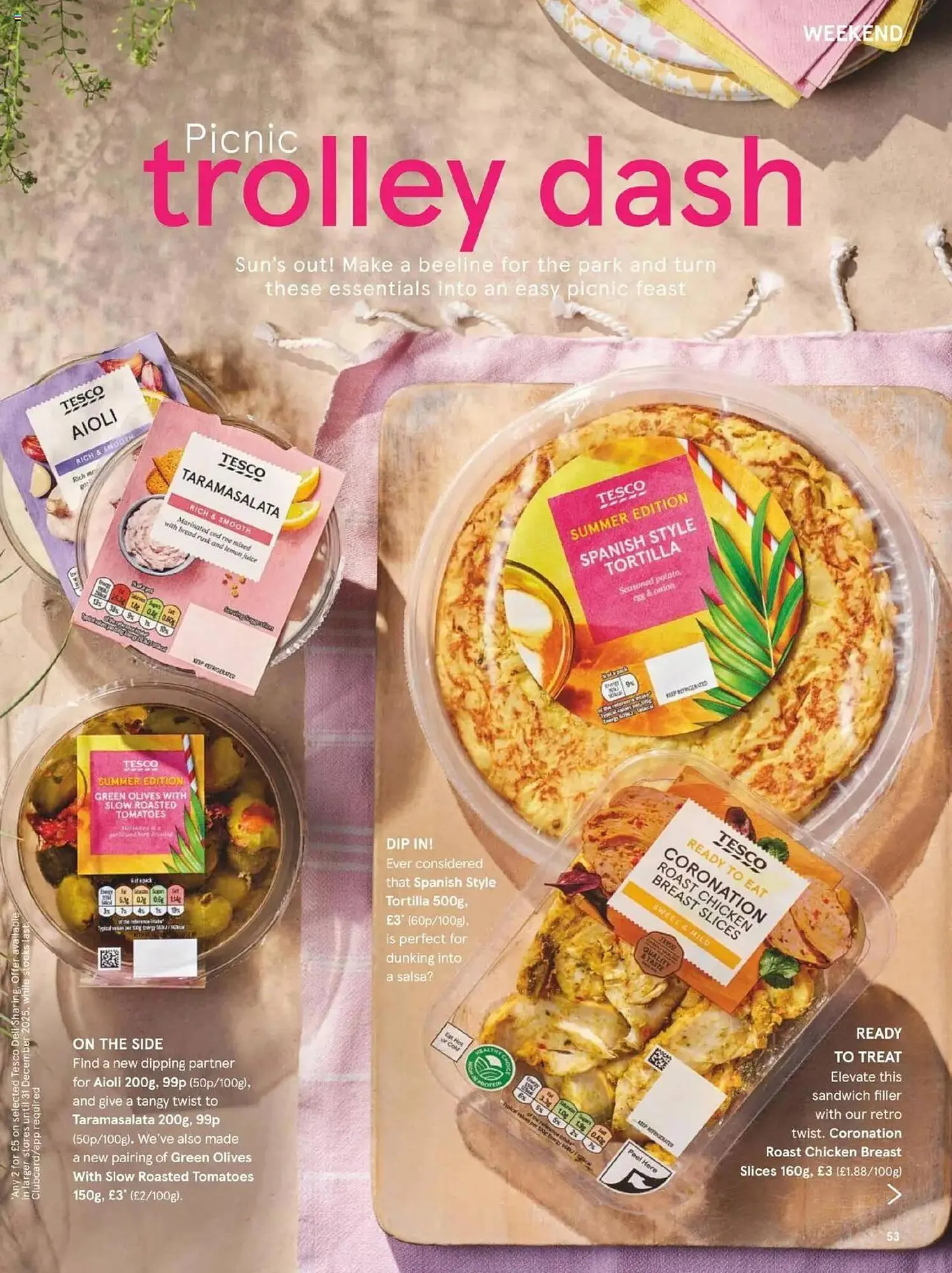 Tesco leaflet from 10 July to 1 September 2025 - Catalogue Page 53