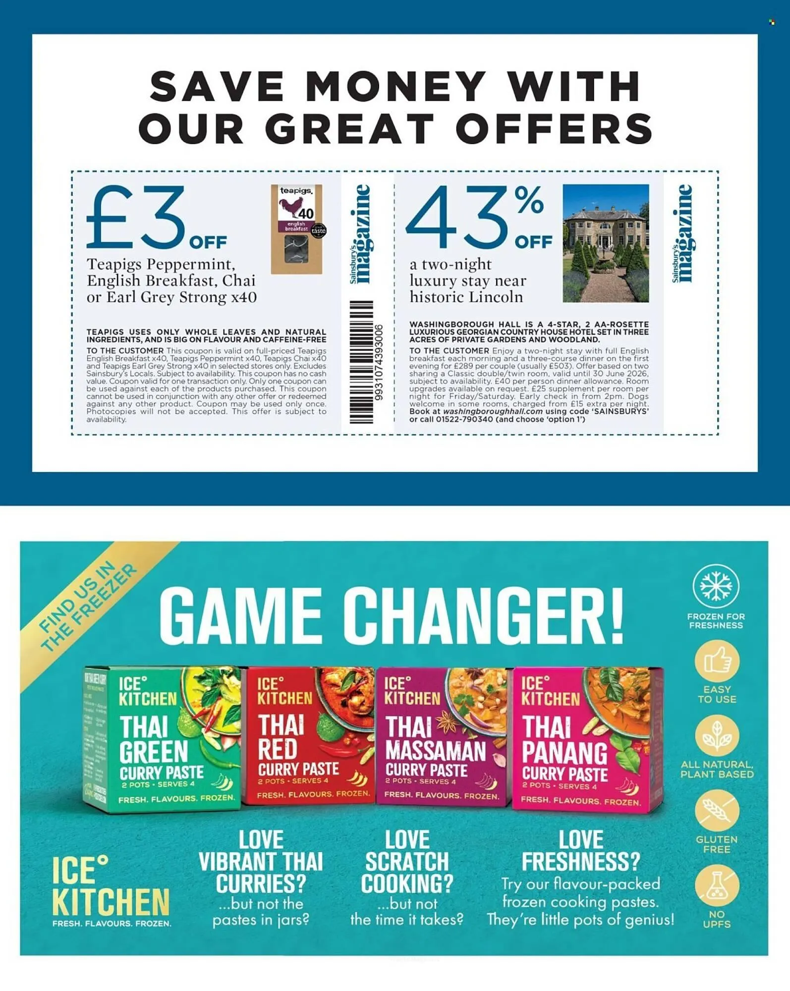 Sainsbury's leaflet from 1 March to 31 March 2026 - Catalogue Page 137