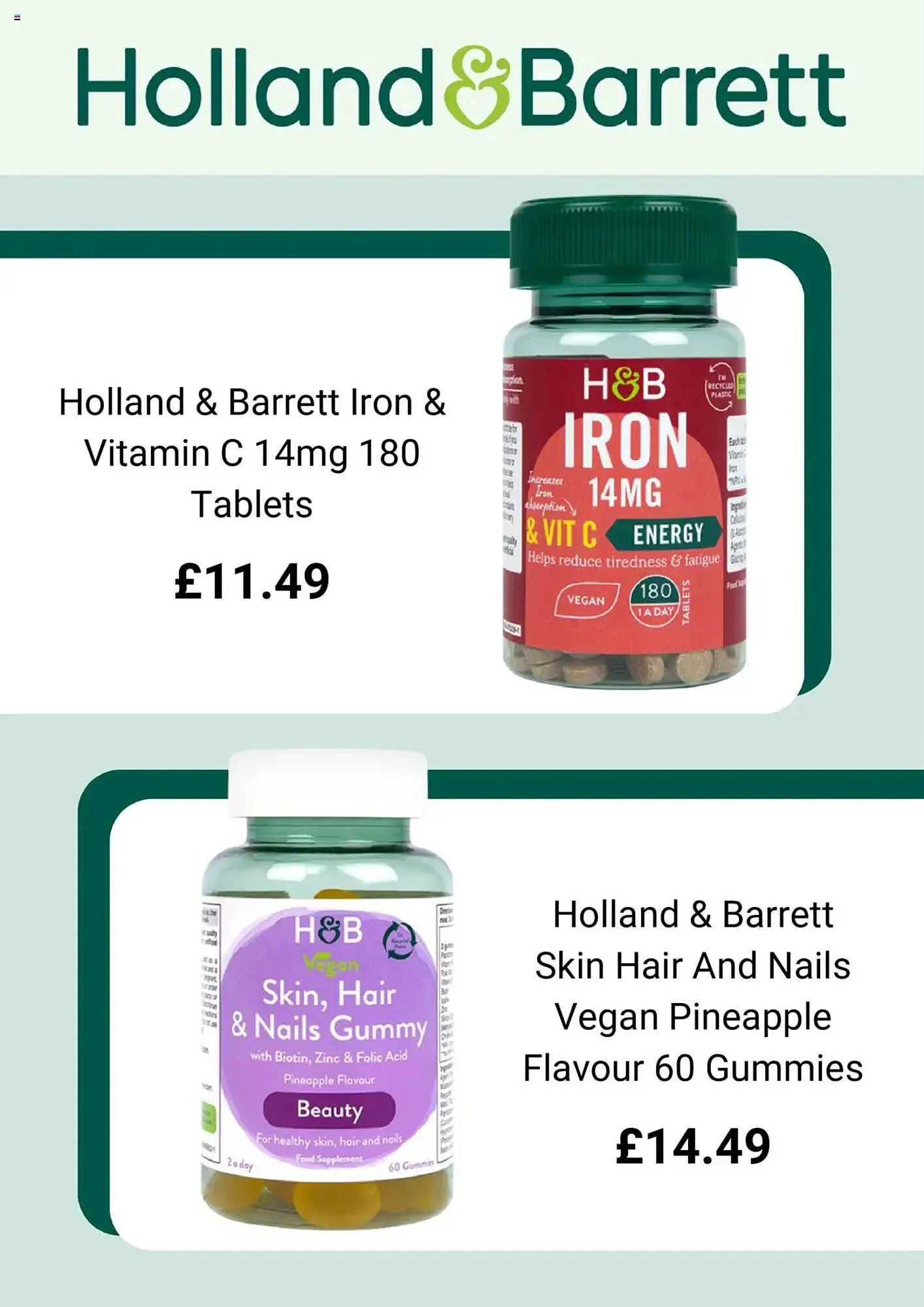 Holland & Barrett leaflet from 18 February to 17 March 2025 - Catalogue Page 5