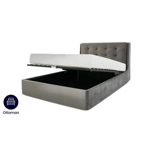 Keeley Ottoman Double Bedframe
