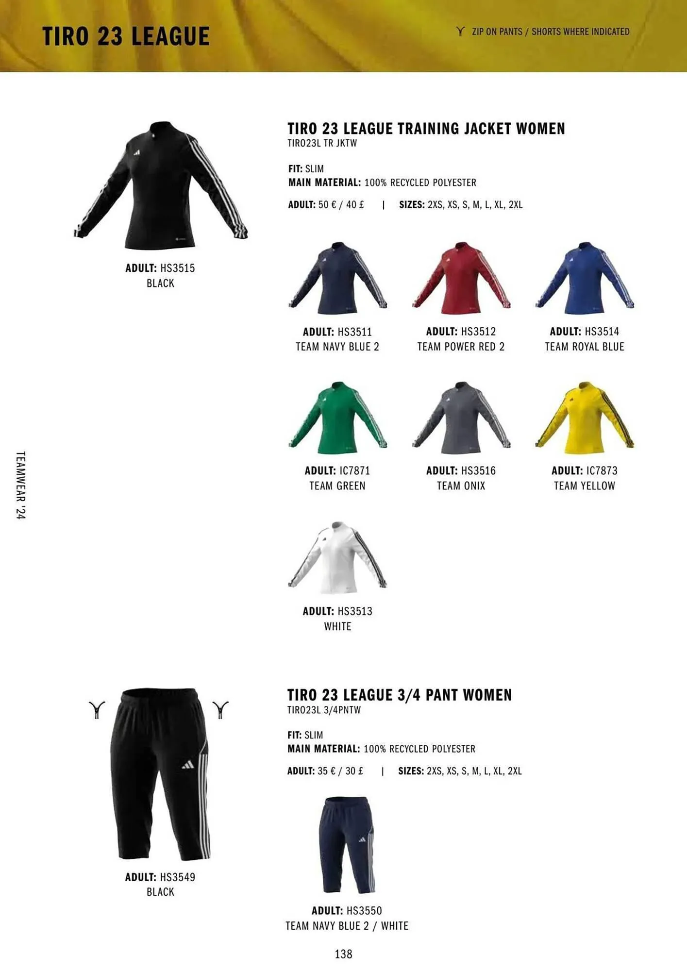 Adidas leaflet from 11 March to 31 December 2024 - Catalogue Page 138
