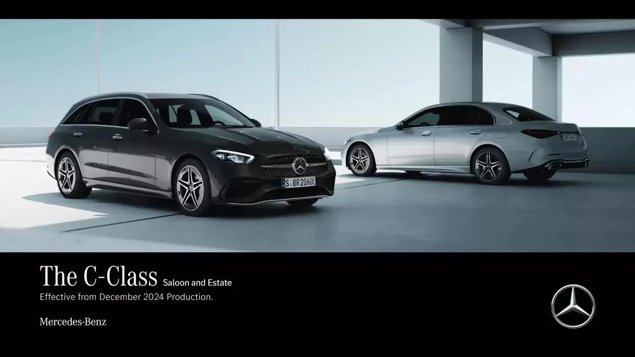 Mercedes Benz C-Class Saloon from 9 October to 9 October 2025 - Catalogue Page 1