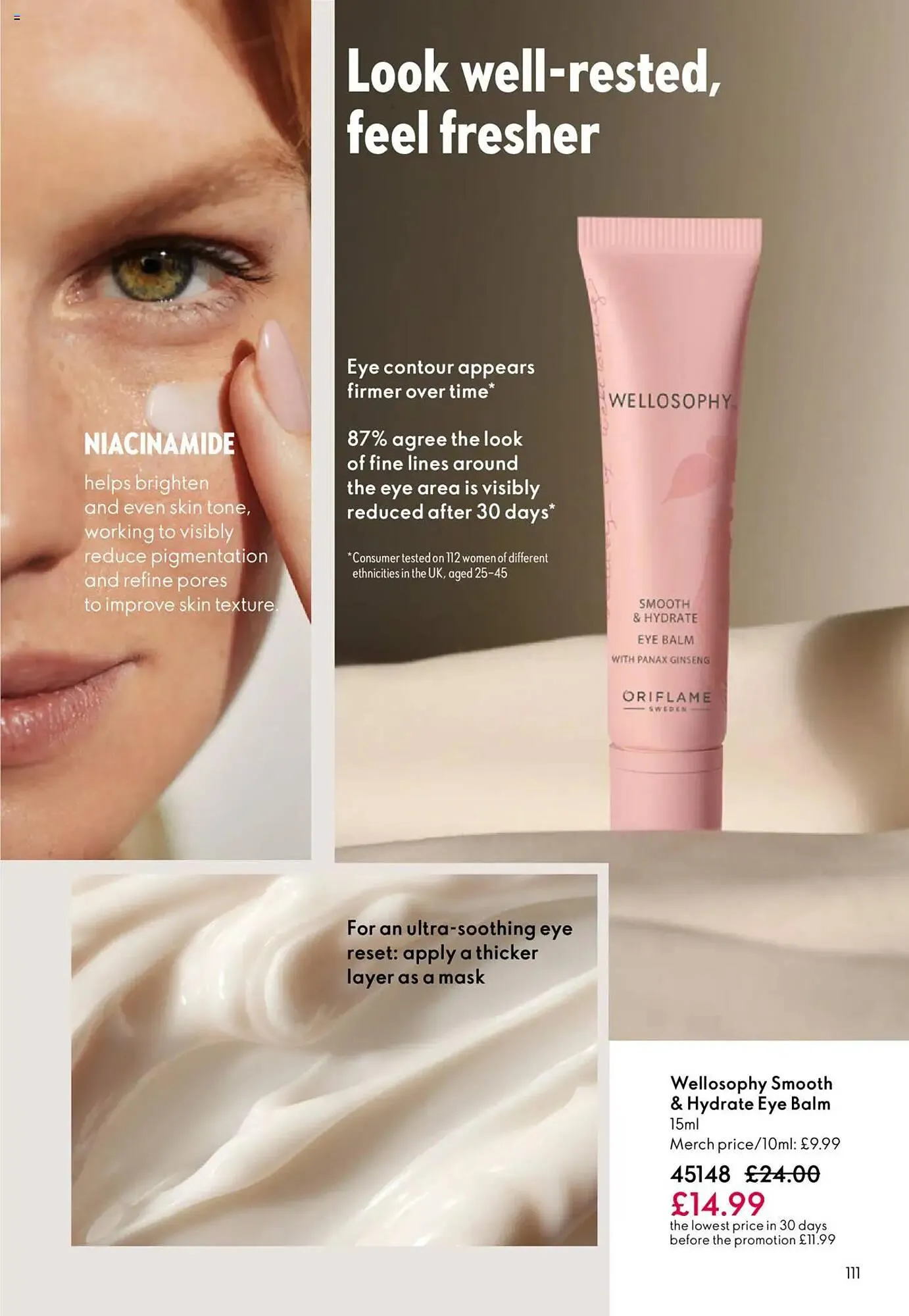 Oriflame leaflet from 11 September to 1 October 2025 - Catalogue Page 111
