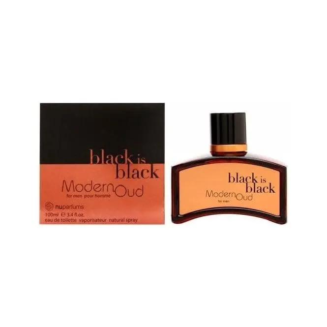 Black Is Black Modern Oud Eau De Toilette 100ml Spray