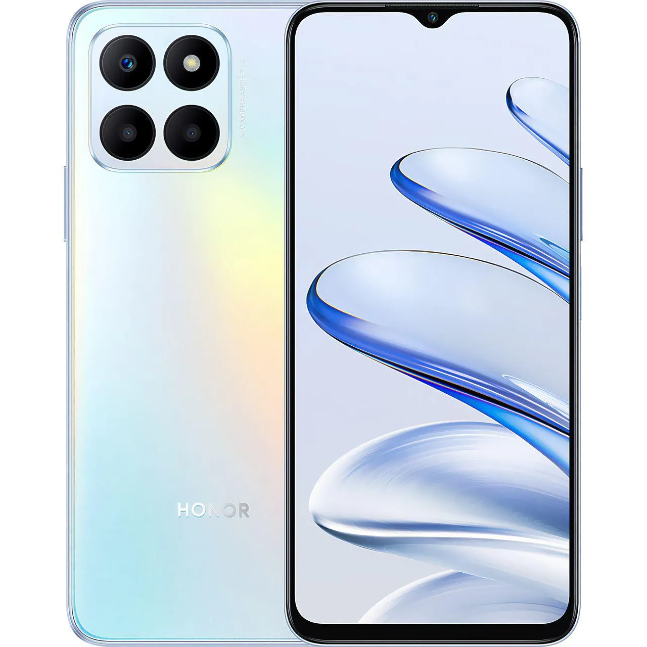 Honor 70 Lite 128GB Smartphone in Silver Titanium