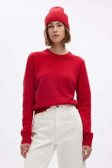 CashSoft Cotton Mix Crew Neck Jumper