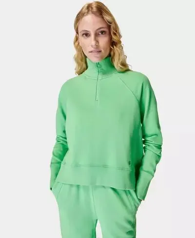 Revive Rib Half Zip Pullover