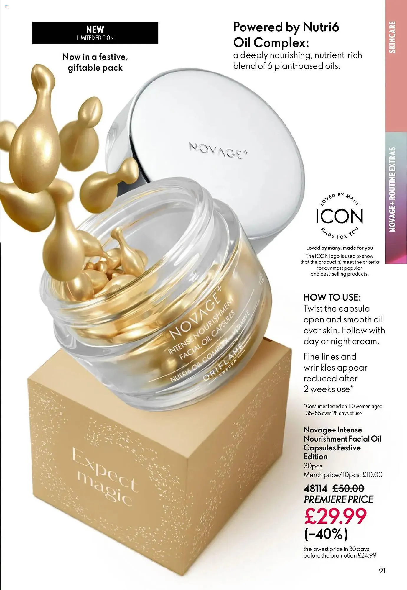 Oriflame catalogue from 3 December to 23 December 2025 - Catalogue Page 91