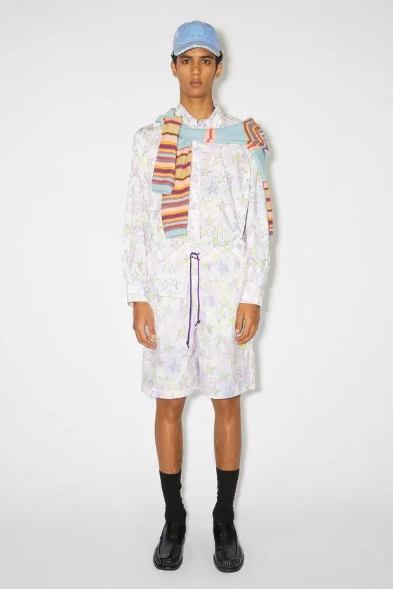 Printed swim shorts Unisex