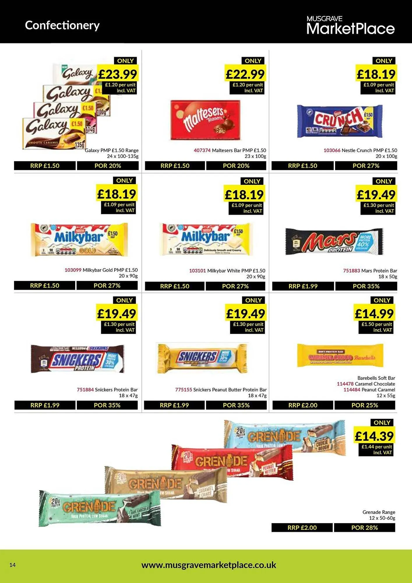 Musgrave MarketPlace leaflet from 3 June to 22 June 2025 - Catalogue Page 14