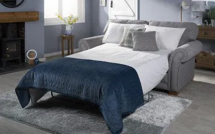 Roseland Fabric 2 Seater Standard Back Sofa Bed