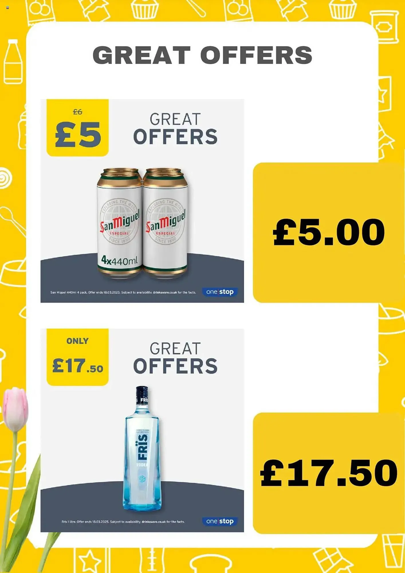 One Stop leaflet from 1 March to 28 April 2025 - Catalogue Page 2