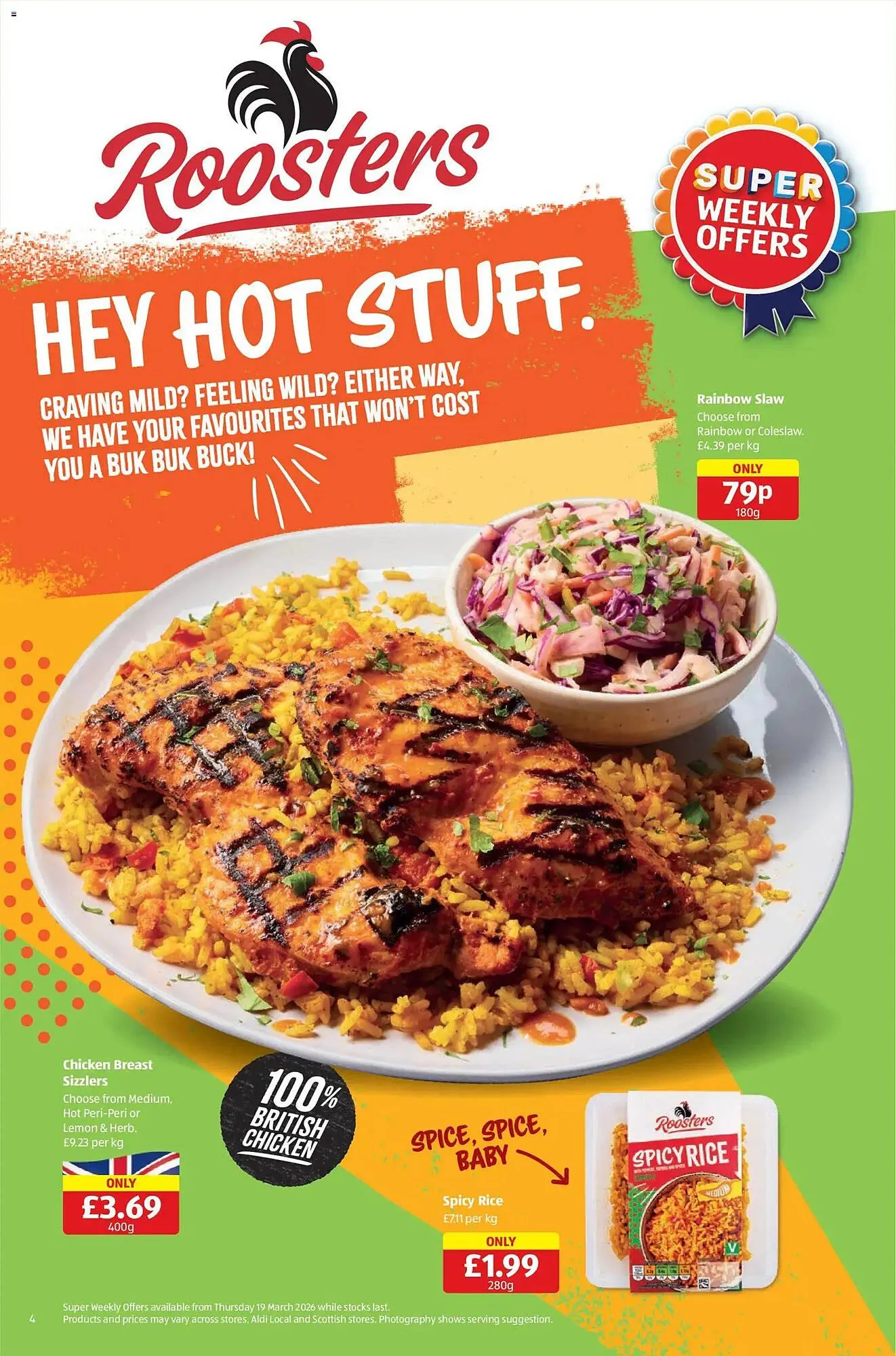 Aldi leaflet from 12 March to 22 March 2026 - Catalogue Page 4