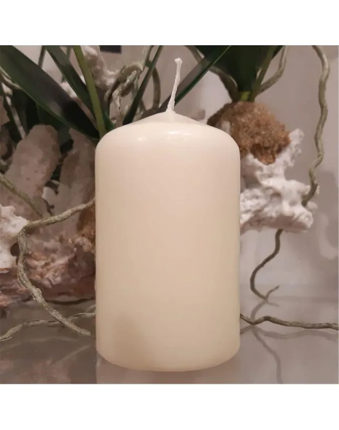 Ivory Pillar Candle