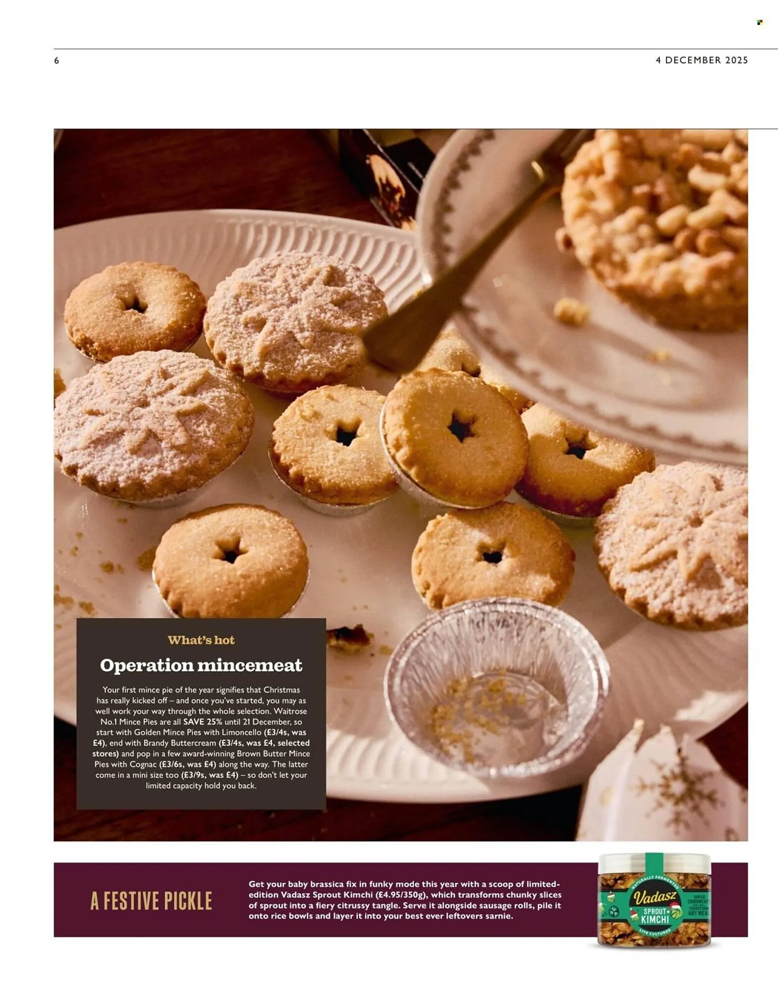 Waitrose catalogue from 4 December to 10 December 2025 - Catalogue Page 6