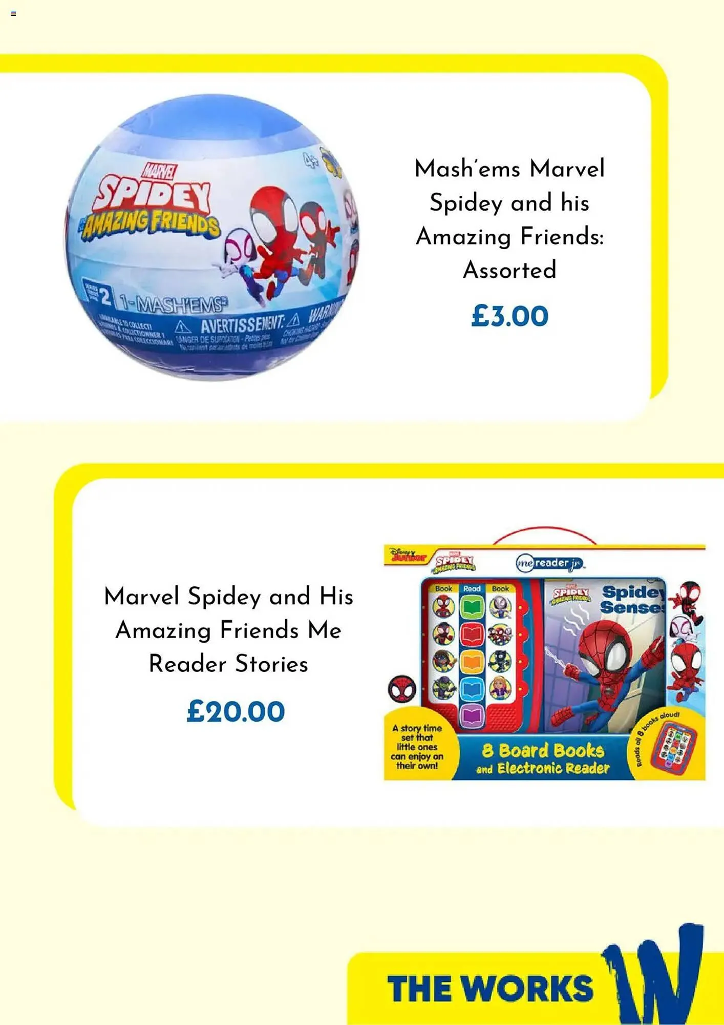 The Works leaflet from 10 April to 9 May 2025 - Catalogue Page 2