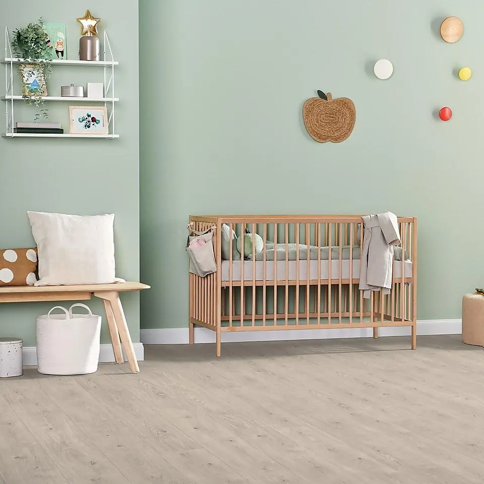 EGGER HOME Grey Berdal Oak 8mm Laminate Flooring - 1.99 sqm Pack