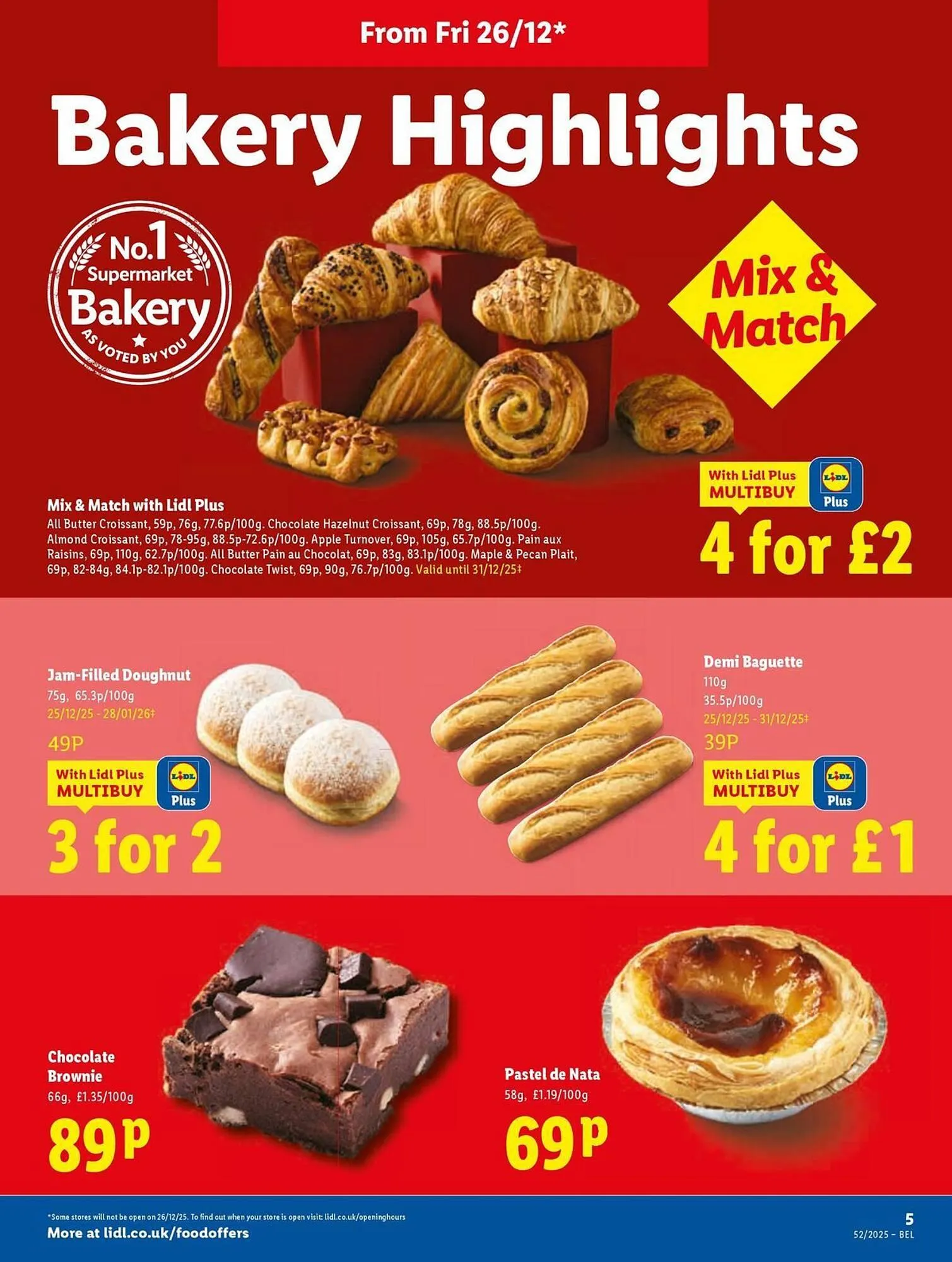 Lidl leaflet from 26 December to 31 December 2025 - Catalogue Page 5