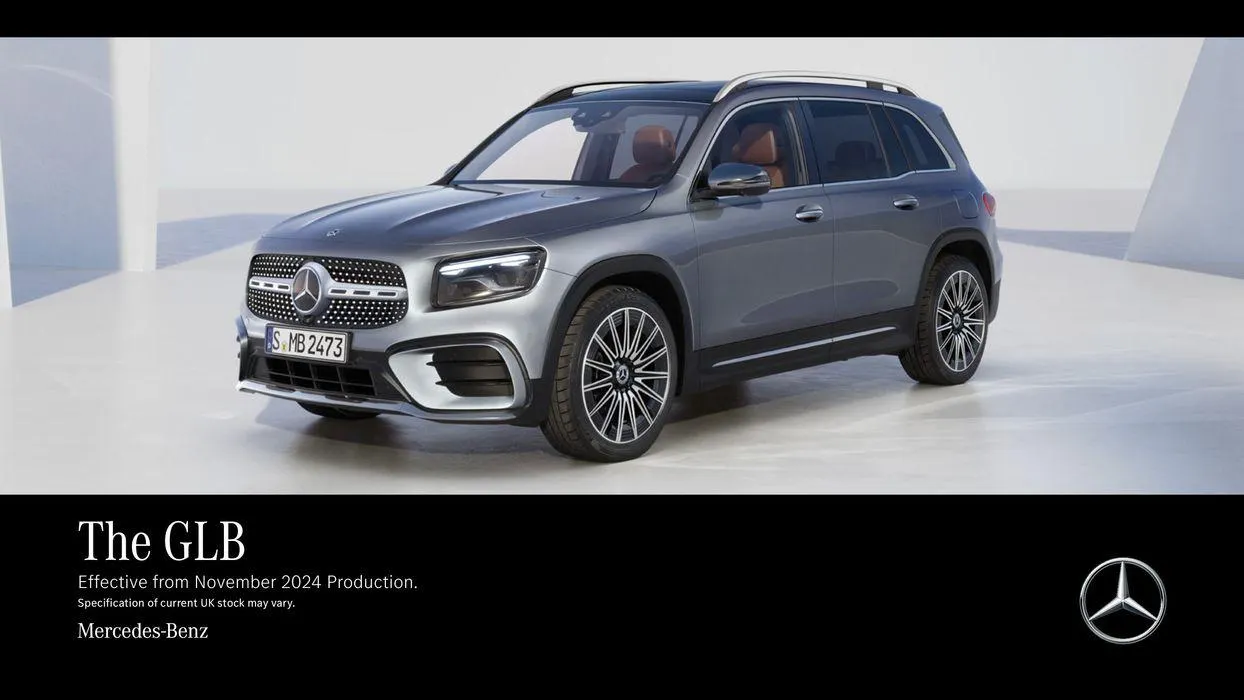 Mercedes Benz GLB from 7 August to 7 August 2025 - Catalogue Page 1