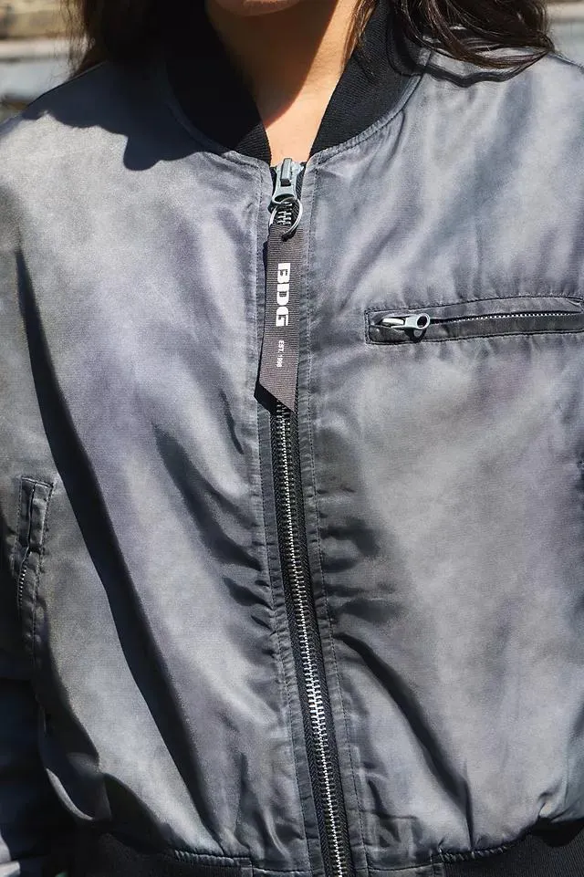 BDG Frank Cropped Bomber Jacket