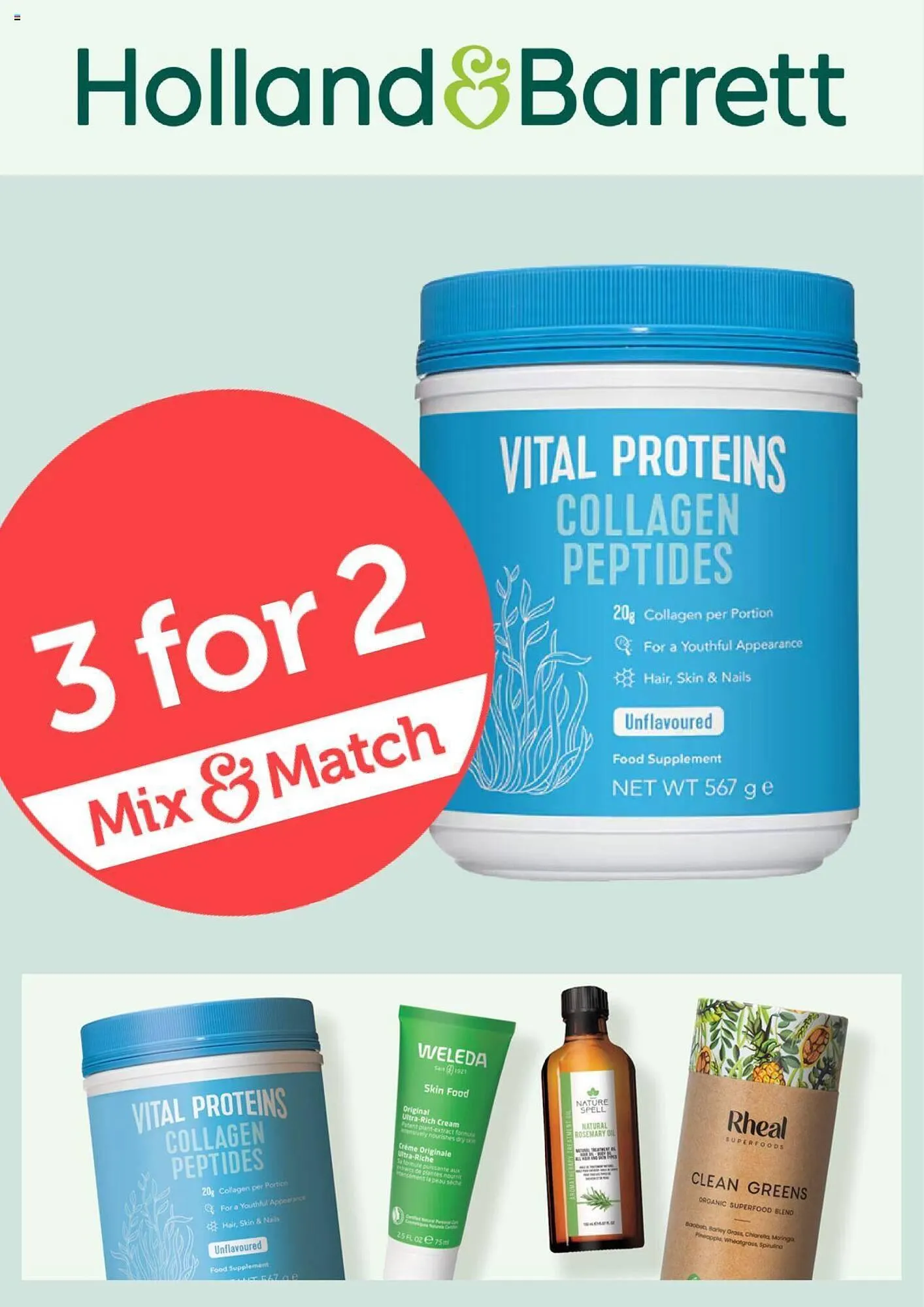 Holland & Barrett leaflet - 1