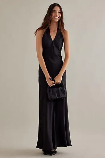 Selected Femme Renata Halter Maxi Dress