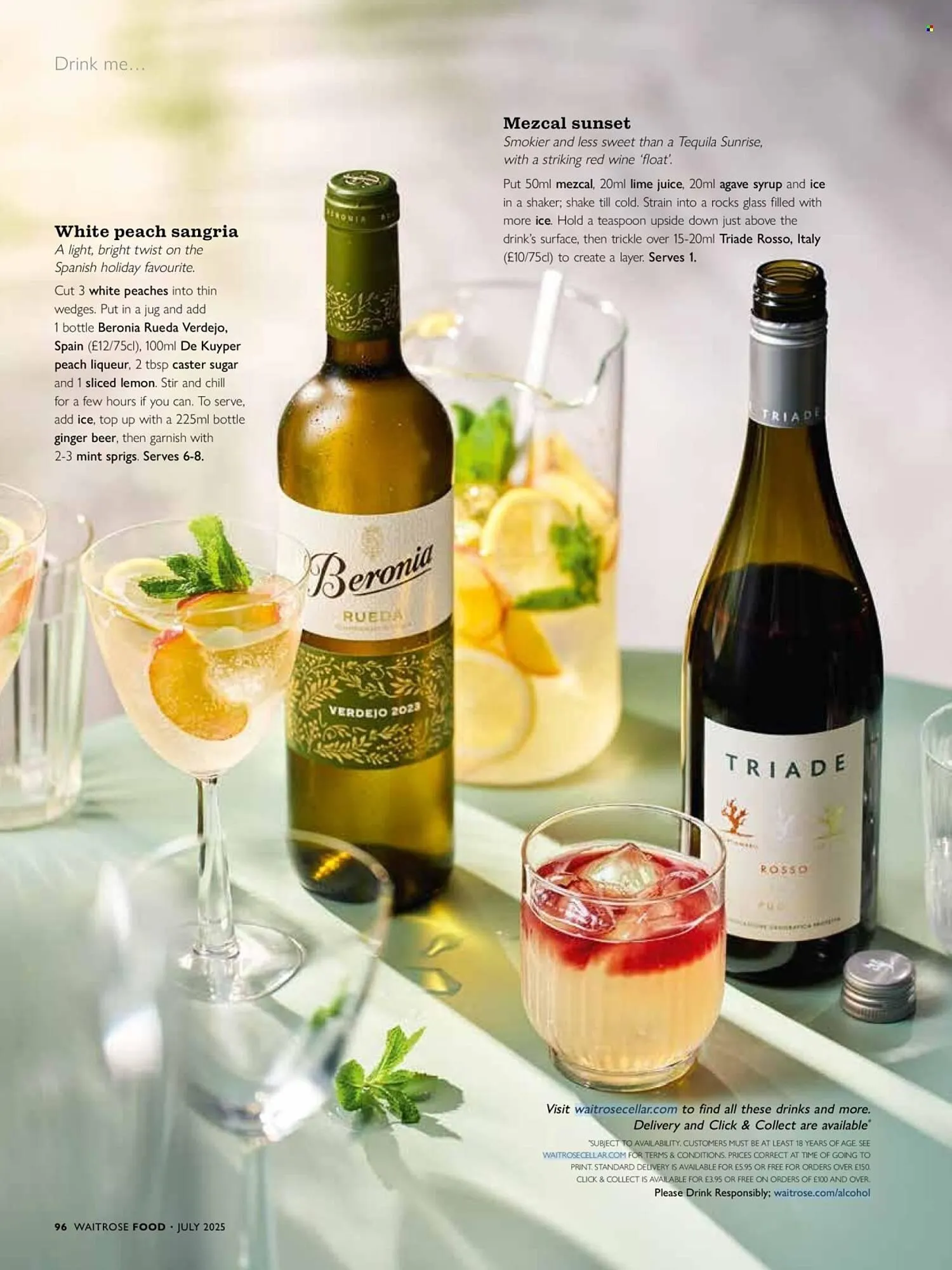 Waitrose leaflet from 1 July to 31 July 2025 - Catalogue Page 96