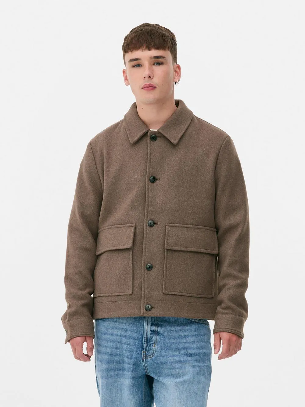 Patch Pocket Canvas Jacket