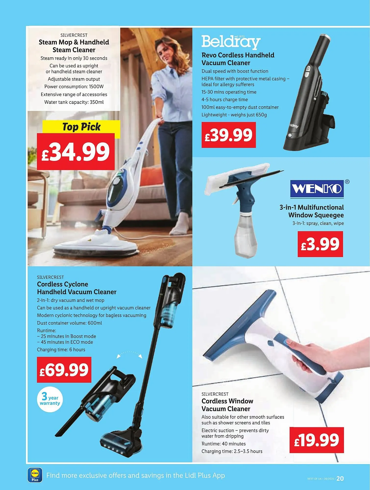 Lidl leaflet from 10 July to 16 July 2025 - Catalogue Page 20