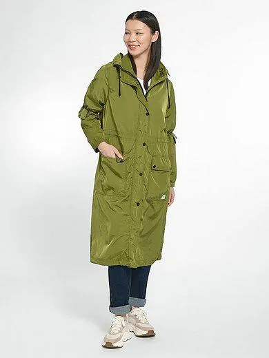 Coat with hood