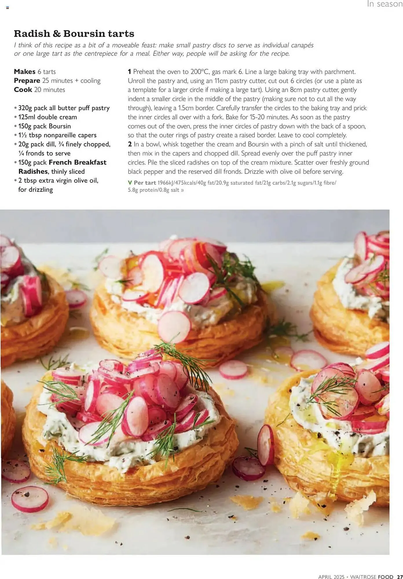 Waitrose leaflet from 26 March to 30 April 2025 - Catalogue Page 27