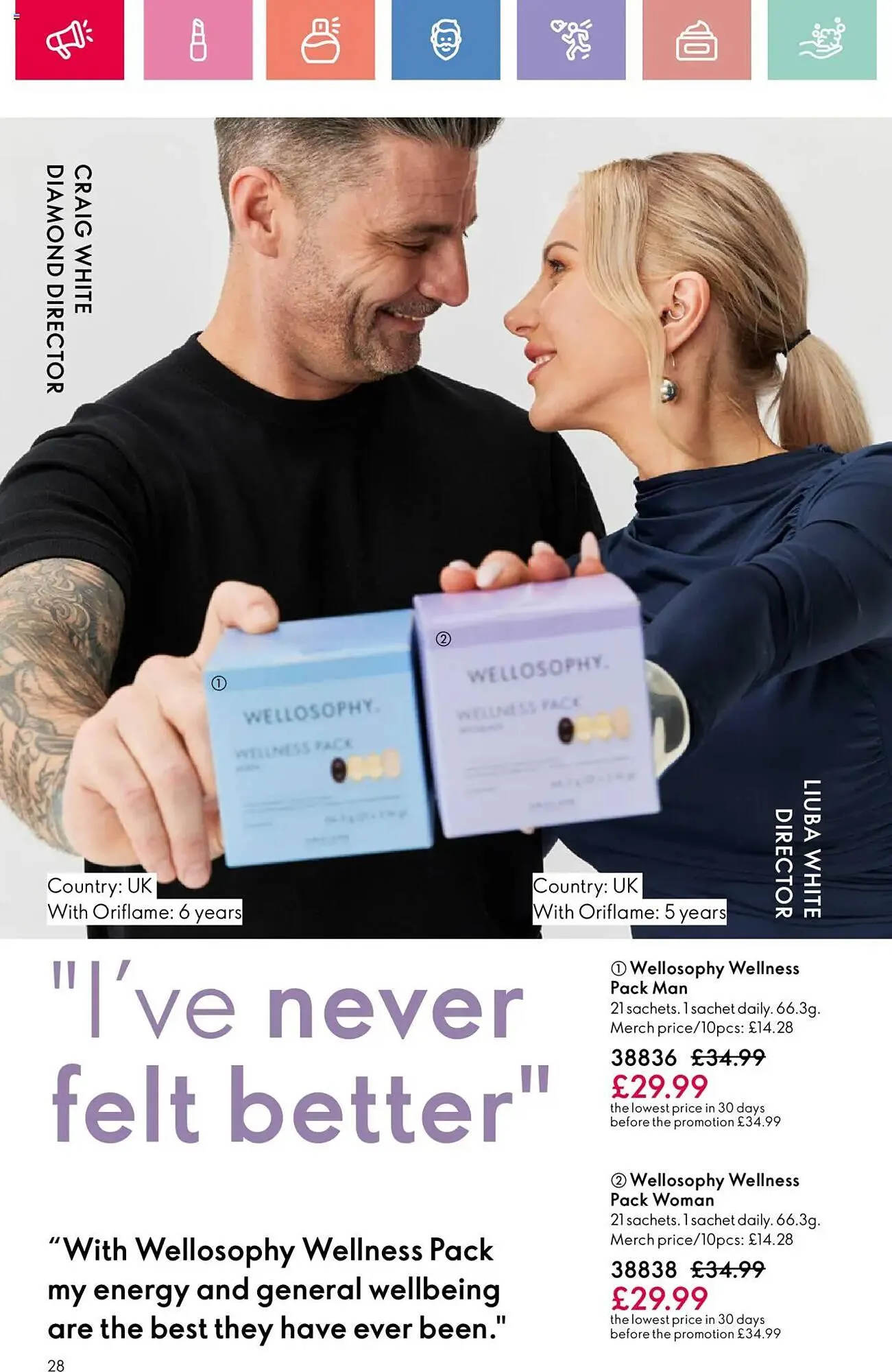 Oriflame leaflet from 31 July to 20 August 2025 - Catalogue Page 28