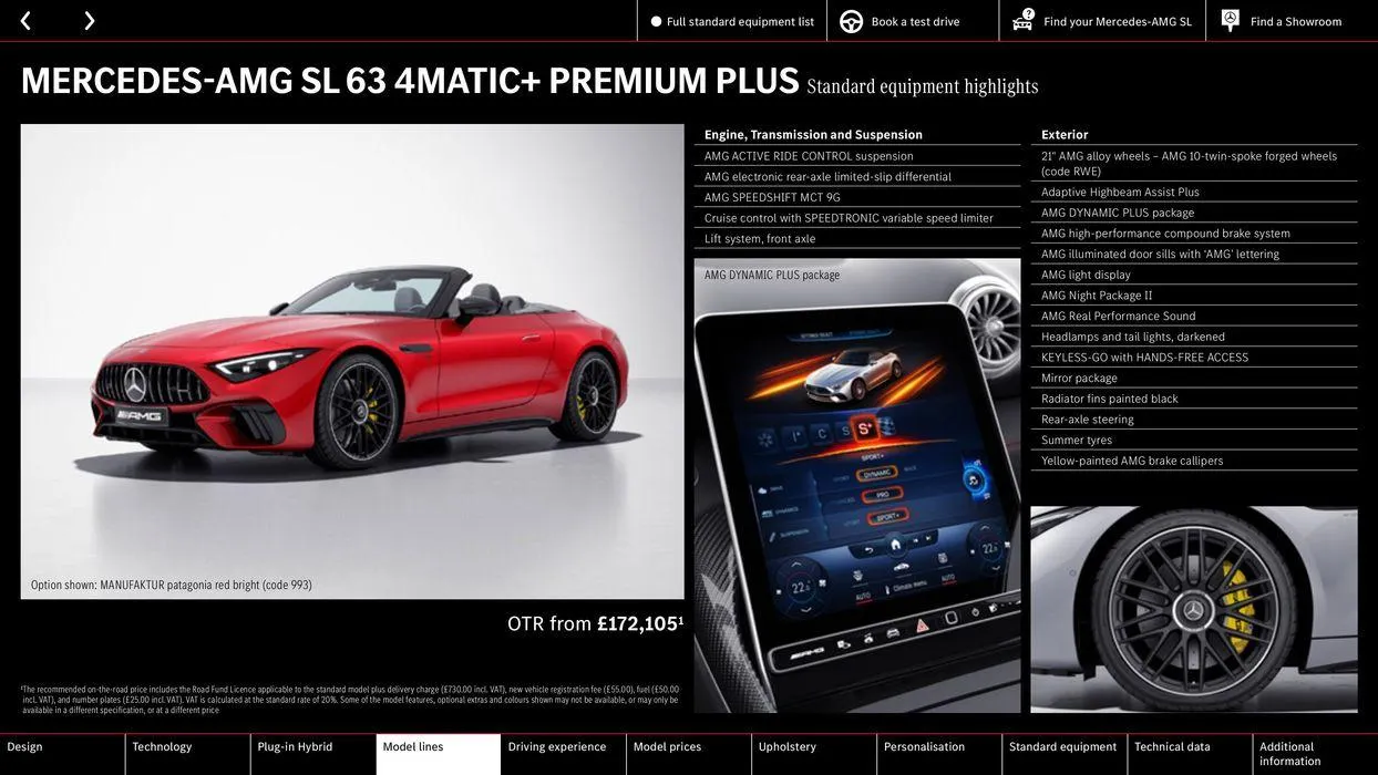Mercedes-AMG SL from 10 August to 10 August 2025 - Catalogue Page 34