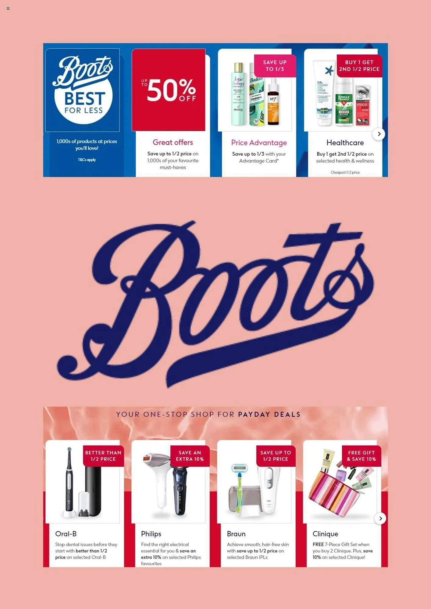 Boots Weekly Offers from 31 August to 30 September 2023 - Catalogue Page 1