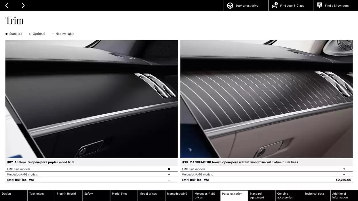 Mercedes Benz S-Class Saloon from 10 October to 10 October 2025 - Catalogue Page 38