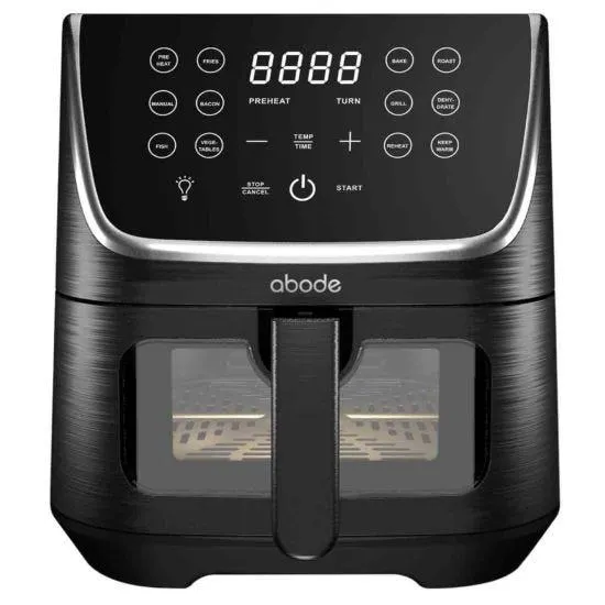 Abode AAF6200, 6.2L, Digital Air Fryer In Black - 1800W