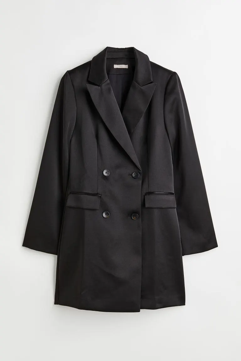 Double-breasted blazer dress