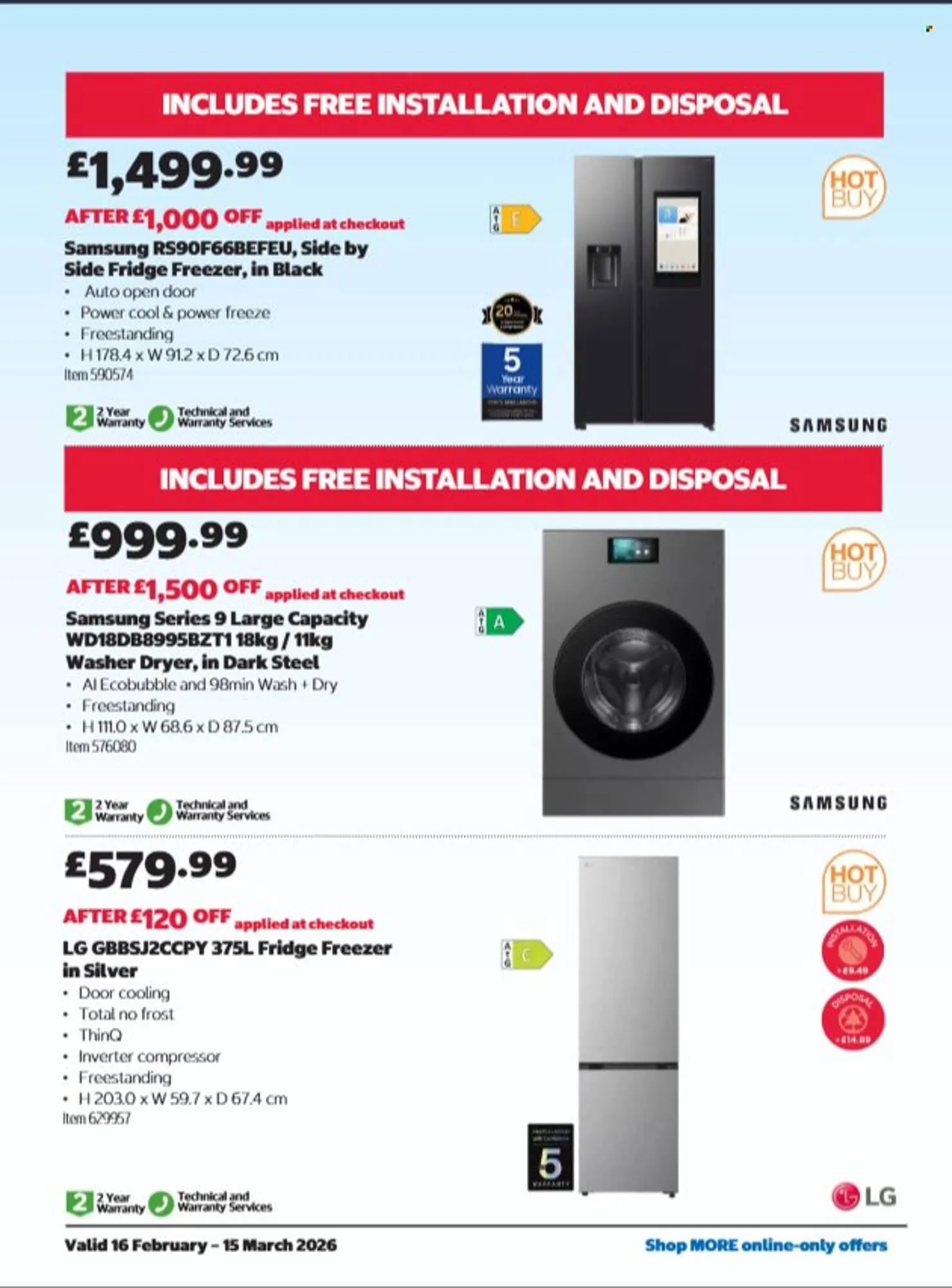 Costco leaflet from 16 February to 15 March 2026 - Catalogue Page 30