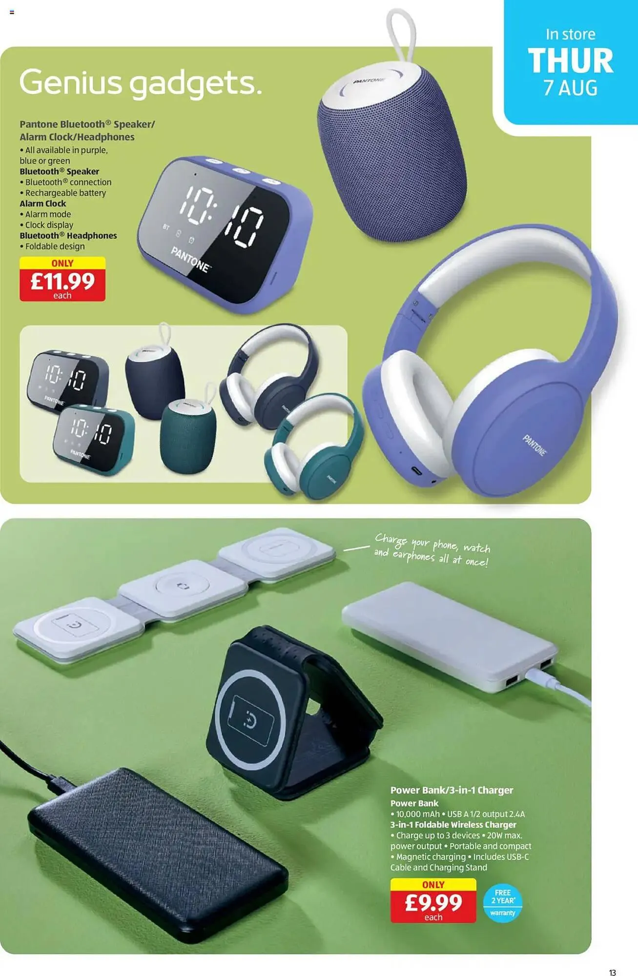 Aldi leaflet from 7 August to 12 August 2025 - Catalogue Page 13